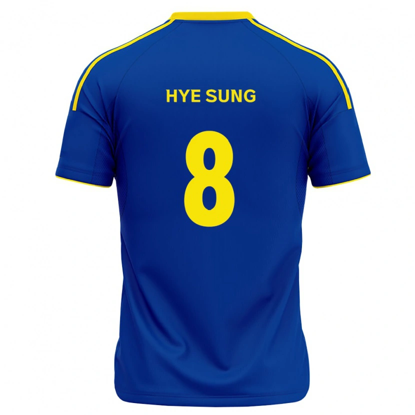 Danxen Dames Hye-Sung Ryu #8 Koninklijk Blauw Geel Thuisshirt Thuistenue 2026/27 T-Shirt België