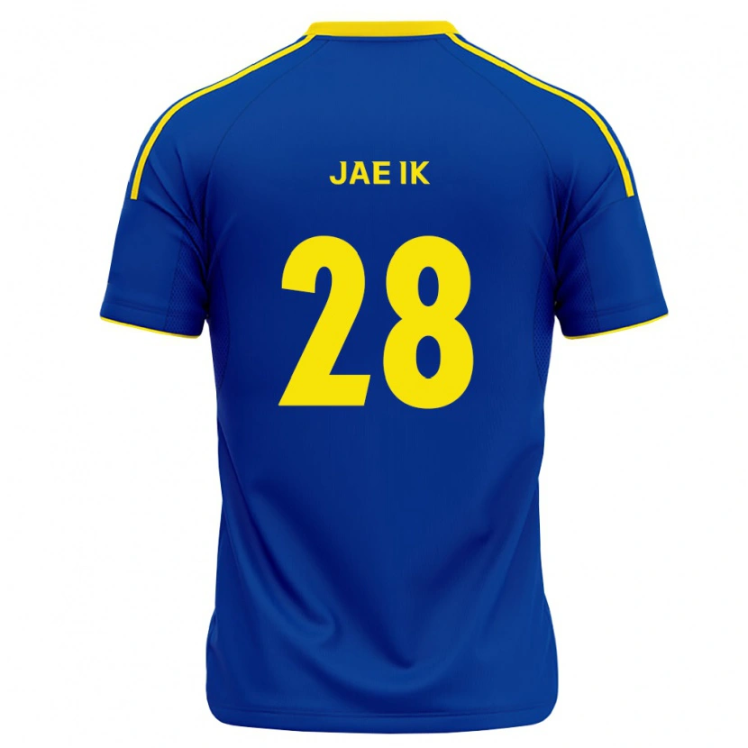 Danxen Dames Jae-Ik Lee #28 Koninklijk Blauw Geel Thuisshirt Thuistenue 2026/27 T-Shirt België