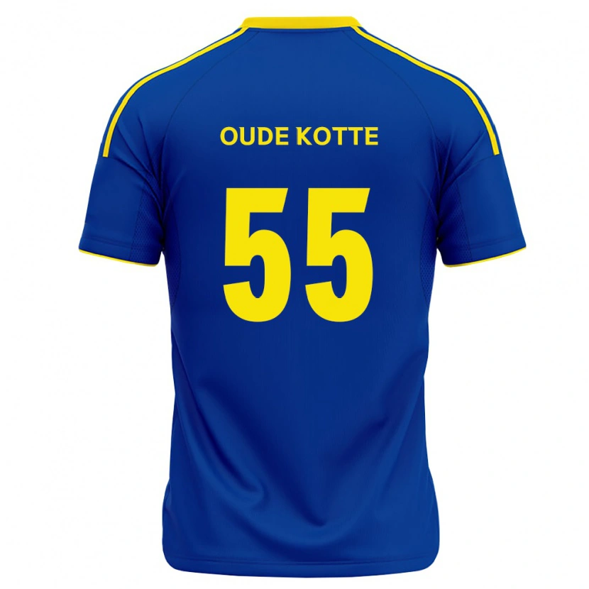 Danxen Dames Thomas Oude Kotte #55 Koninklijk Blauw Geel Thuisshirt Thuistenue 2026/27 T-Shirt België