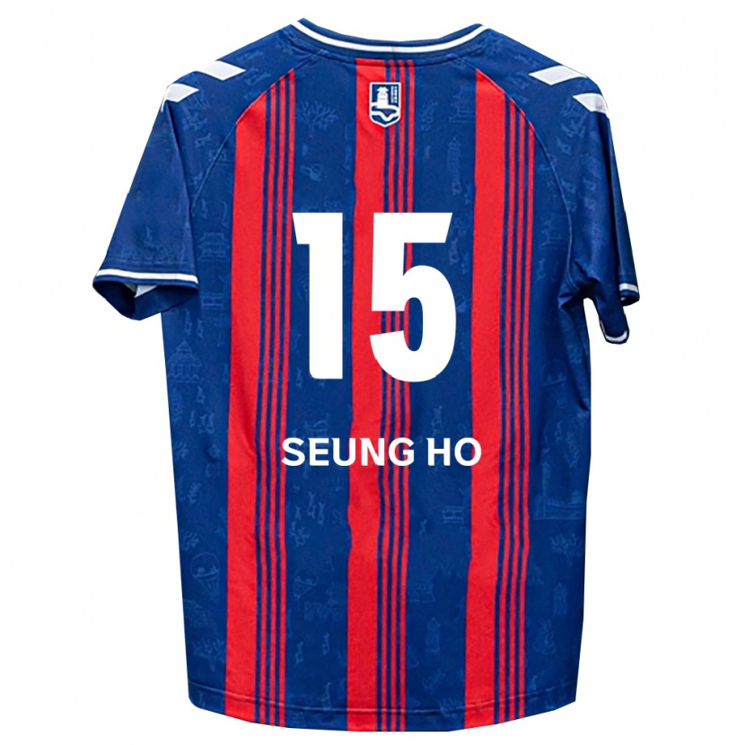 Danxen Dames Seung-Ho Cho #15 Blauw Rood Wit Thuisshirt Thuistenue 2026/27 T-Shirt België