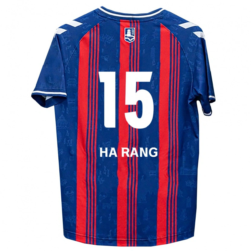 Danxen Dames Ha-Rang Moon #15 Blauw Rood Wit Thuisshirt Thuistenue 2026/27 T-Shirt België