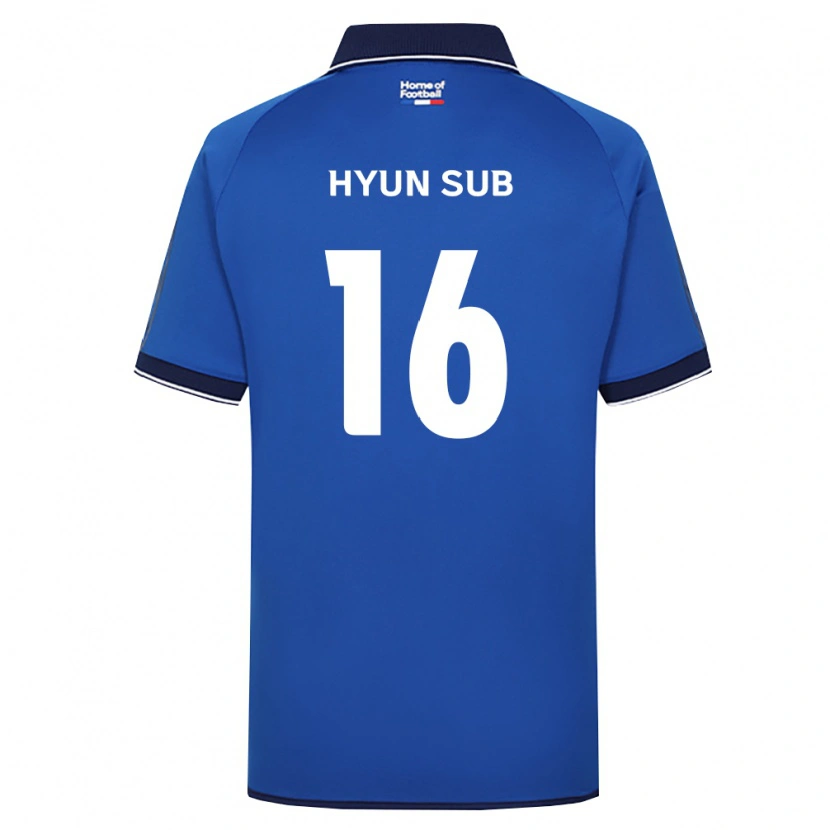 Danxen Dames Hyun-Sub Lim #16 Koninklijk Blauw Wit Rood Thuisshirt Thuistenue 2026/27 T-Shirt België