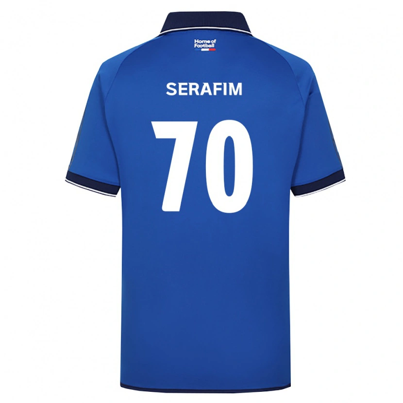 Danxen Dames Matheus Serafim #70 Koninklijk Blauw Wit Rood Thuisshirt Thuistenue 2026/27 T-Shirt België