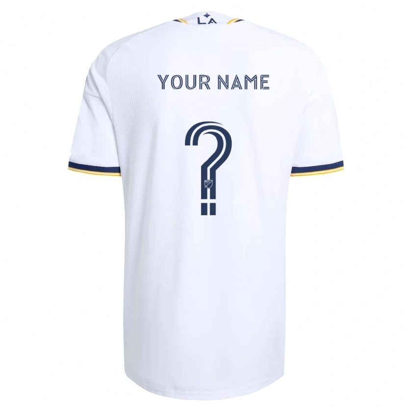 Danxen Dames Uw Naam #0 Blauw Geel En Wit Thuisshirt Thuistenue 2026/27 T-Shirt België