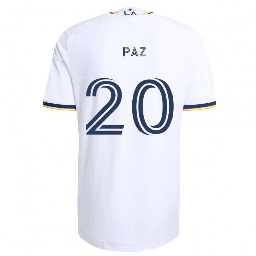 Danxen Dames Jaiden Paz #20 Blauw Geel En Wit Thuisshirt Thuistenue 2026/27 T-Shirt België