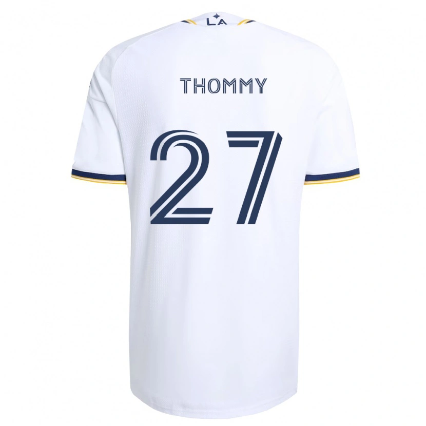 Danxen Dames Erik Thommy #27 Blauw Geel En Wit Thuisshirt Thuistenue 2026/27 T-Shirt België