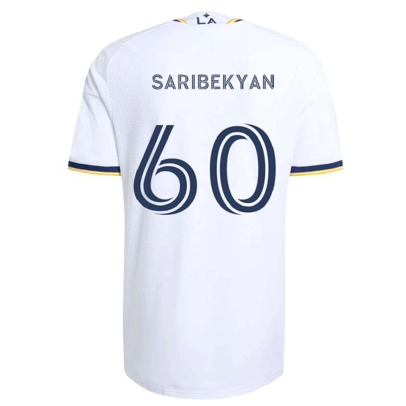 Danxen Dames Levon Saribekyan #60 Blauw Geel En Wit Thuisshirt Thuistenue 2026/27 T-Shirt België