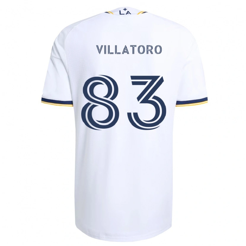 Danxen Dames Angel Villatoro #83 Blauw Geel En Wit Thuisshirt Thuistenue 2026/27 T-Shirt België