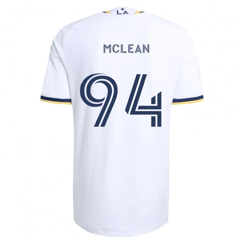 Danxen Dames Mateo Mclean #94 Blauw Geel En Wit Thuisshirt Thuistenue 2026/27 T-Shirt België