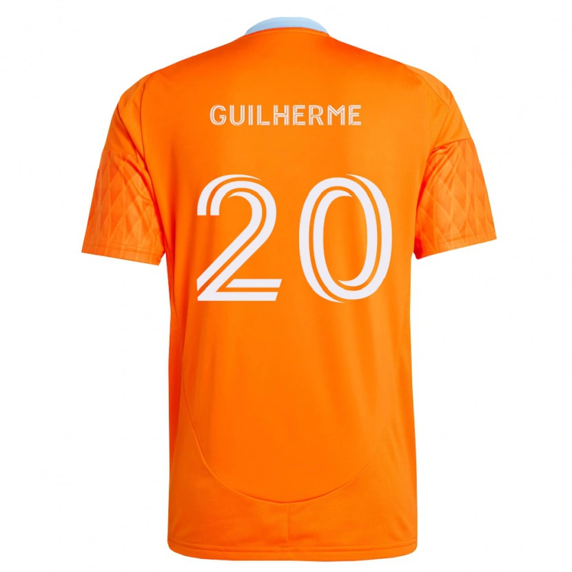 Danxen Dames Guilherme Augusto Vieira Dos Santos #20 Oranje Wit Thuisshirt Thuistenue 2026/27 T-Shirt België