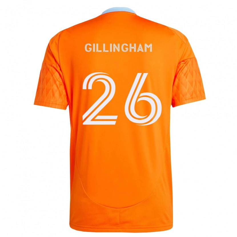 Danxen Dames Blake Gillingham #26 Oranje Wit Thuisshirt Thuistenue 2026/27 T-Shirt België