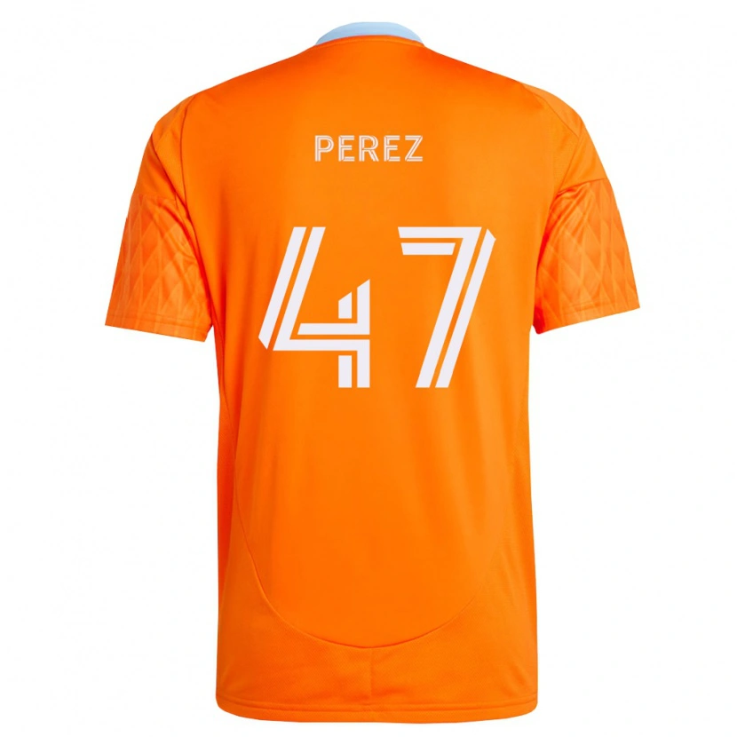 Danxen Dames Jaizhiño Perez #47 Oranje Wit Thuisshirt Thuistenue 2026/27 T-Shirt België