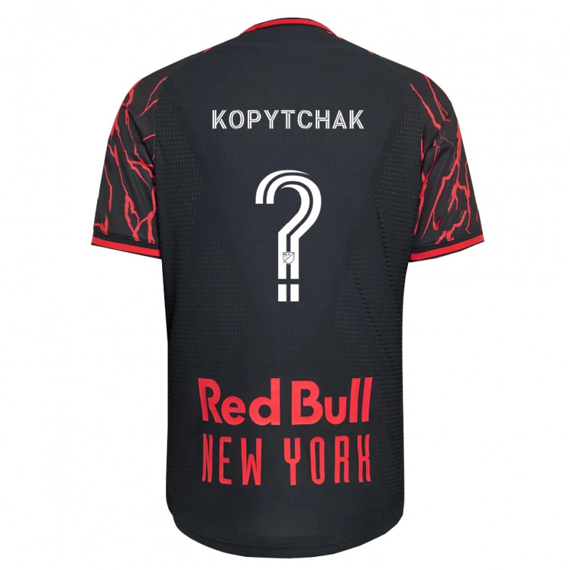 Danxen Dames Arseniy Kopytchak #0 Rood Zwart Wit Thuisshirt Thuistenue 2026/27 T-Shirt België