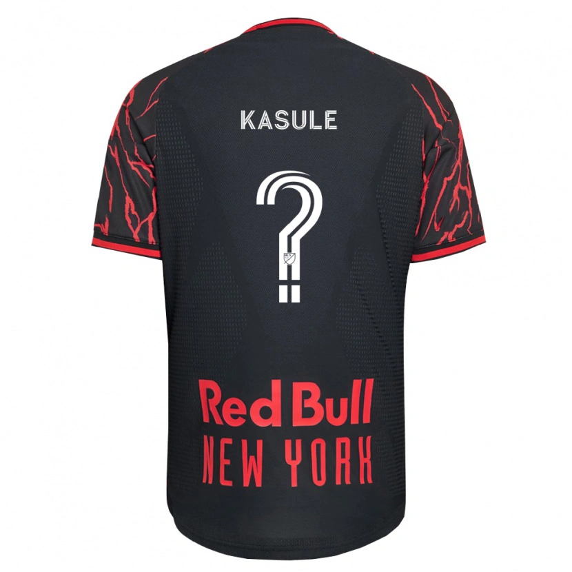 Danxen Dames Ibrahim Kasule #0 Rood Zwart Wit Thuisshirt Thuistenue 2026/27 T-Shirt België
