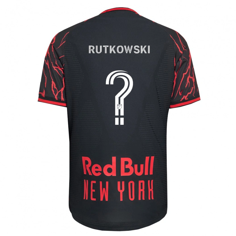 Danxen Dames Alan Rutkowski #0 Rood Zwart Wit Thuisshirt Thuistenue 2026/27 T-Shirt België