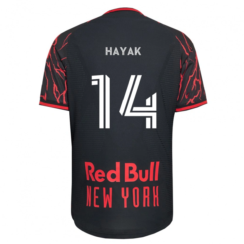 Danxen Dames Ari Hayak #14 Rood Zwart Wit Thuisshirt Thuistenue 2026/27 T-Shirt België