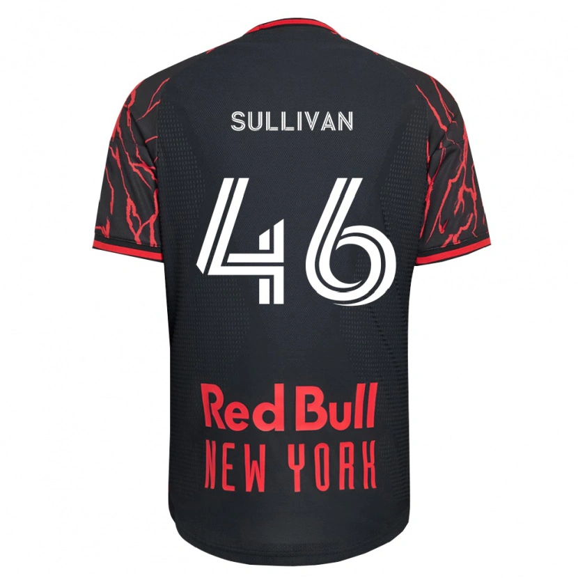 Danxen Dames Dylan Sullivan #46 Rood Zwart Wit Thuisshirt Thuistenue 2026/27 T-Shirt België