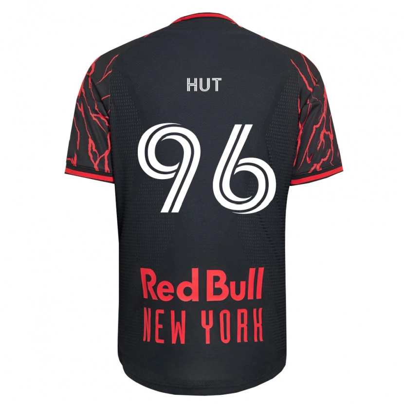 Danxen Dames Tomas Hut #96 Rood Zwart Wit Thuisshirt Thuistenue 2026/27 T-Shirt België