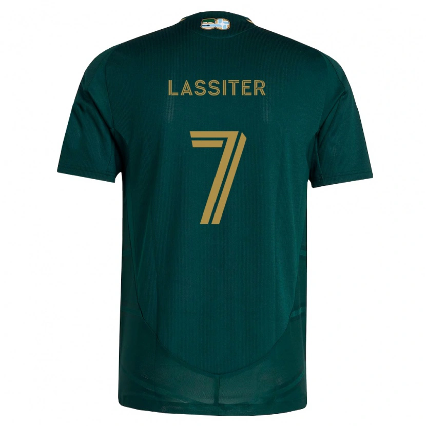 Danxen Dames Ariel Lassiter #7 Donkergroen Bruin Thuisshirt Thuistenue 2026/27 T-Shirt België