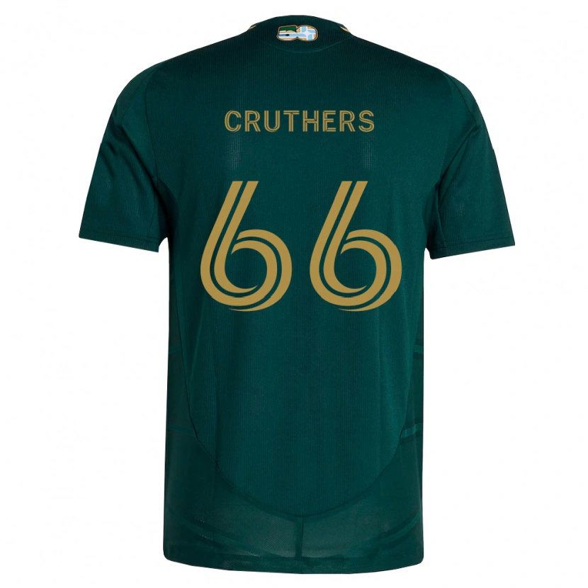 Danxen Dames Cole Cruthers #66 Donkergroen Bruin Thuisshirt Thuistenue 2026/27 T-Shirt België