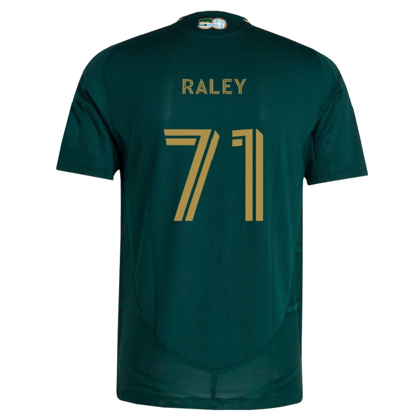 Danxen Dames Liam Raley #71 Donkergroen Bruin Thuisshirt Thuistenue 2026/27 T-Shirt België