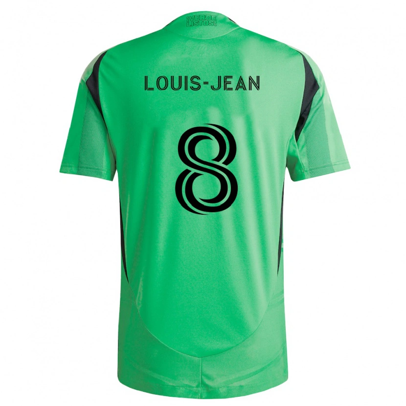Danxen Dames Steeve Louis-Jean #8 Smaragdgroen Zwart Thuisshirt Thuistenue 2026/27 T-Shirt België