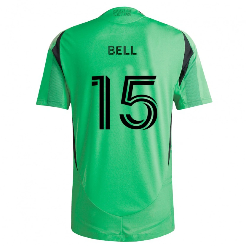 Danxen Dames Jon Bell #15 Smaragdgroen Zwart Thuisshirt Thuistenue 2026/27 T-Shirt België