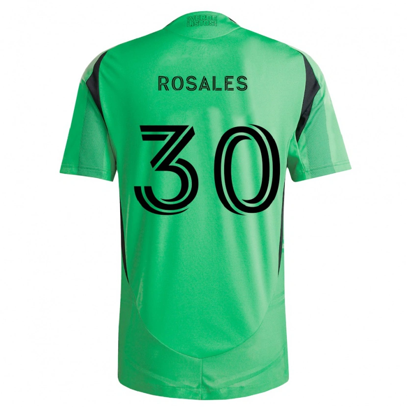 Danxen Dames Joseph Rosales #30 Smaragdgroen Zwart Thuisshirt Thuistenue 2026/27 T-Shirt België