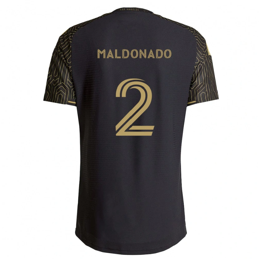 Danxen Dames Denil Maldonado #2 Bruin Zwart Thuisshirt Thuistenue 2026/27 T-Shirt België
