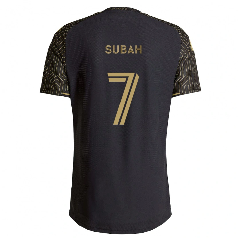 Danxen Dames Yekeson Subah #7 Bruin Zwart Thuisshirt Thuistenue 2026/27 T-Shirt België