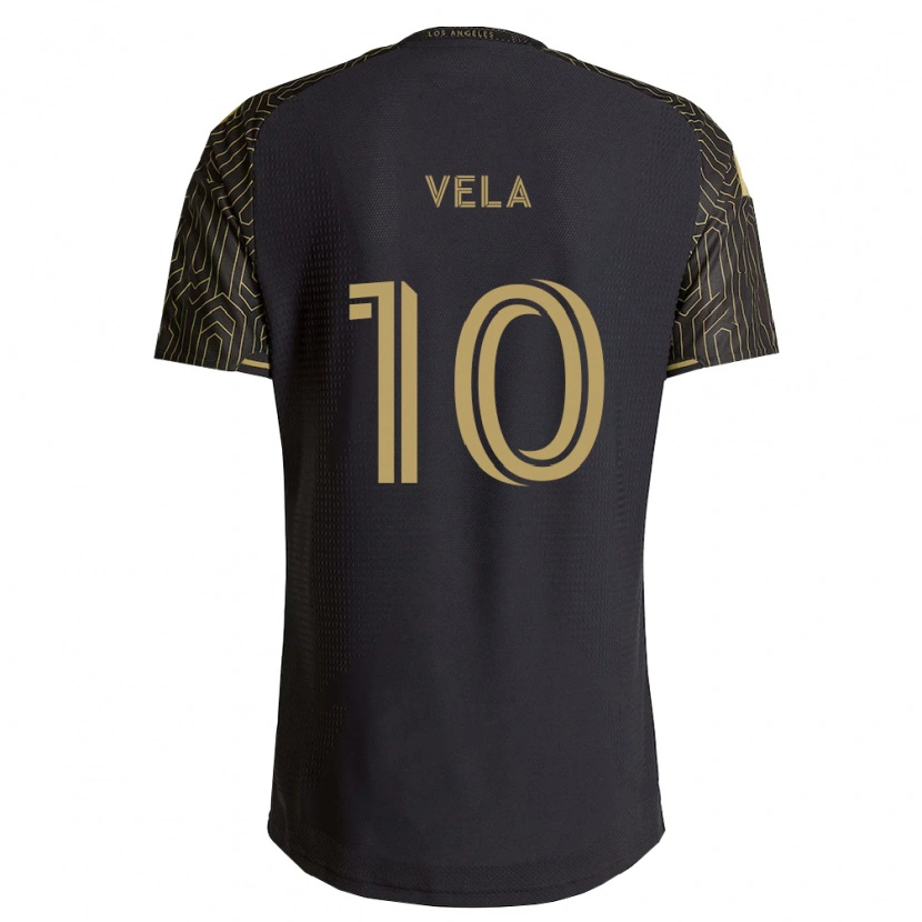Danxen Dames Carlos Vela #10 Bruin Zwart Thuisshirt Thuistenue 2026/27 T-Shirt België