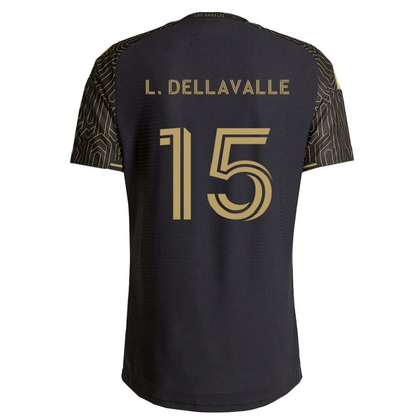 Danxen Dames Lorenzo Dellavalle #15 Bruin Zwart Thuisshirt Thuistenue 2026/27 T-Shirt België