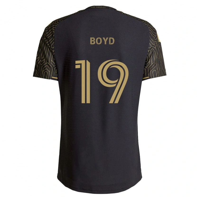 Danxen Dames Tyler Boyd #19 Bruin Zwart Thuisshirt Thuistenue 2026/27 T-Shirt België