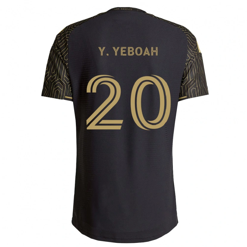 Danxen Dames Yaw Yeboah #20 Bruin Zwart Thuisshirt Thuistenue 2026/27 T-Shirt België