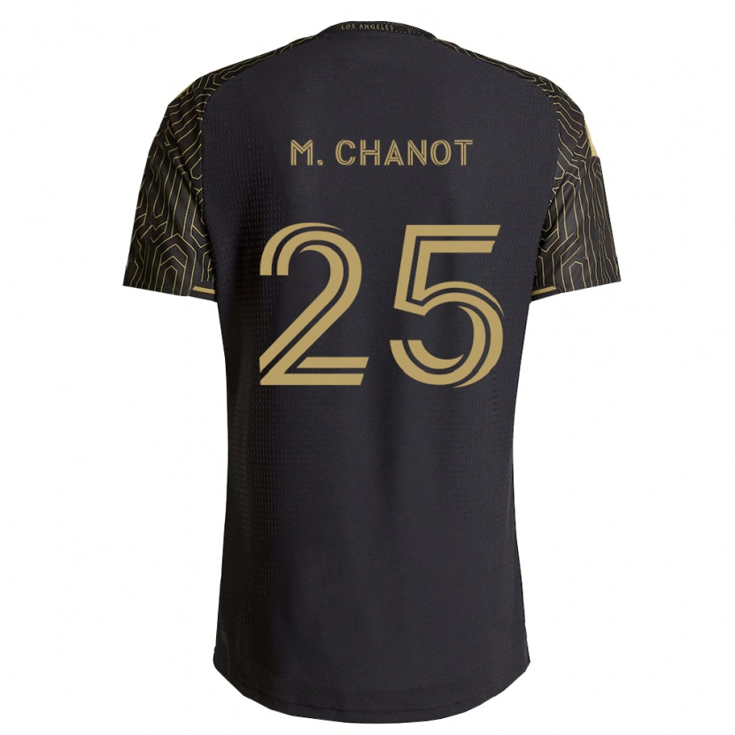 Danxen Dames Maxime Chanot #25 Bruin Zwart Thuisshirt Thuistenue 2026/27 T-Shirt België