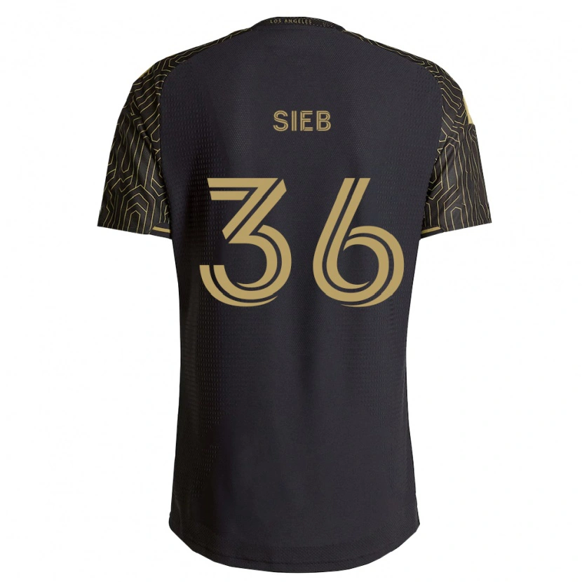 Danxen Dames Armindo Sieb #36 Bruin Zwart Thuisshirt Thuistenue 2026/27 T-Shirt België