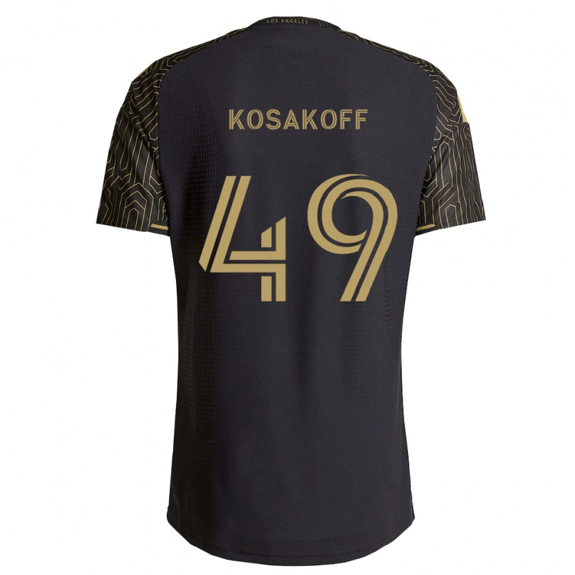 Danxen Dames Charlie Kosakoff #49 Bruin Zwart Thuisshirt Thuistenue 2026/27 T-Shirt België