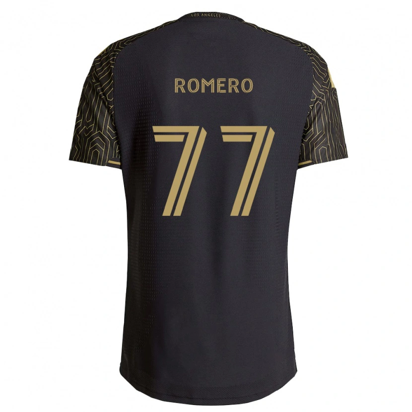 Danxen Dames Alexander Romero #77 Bruin Zwart Thuisshirt Thuistenue 2026/27 T-Shirt België