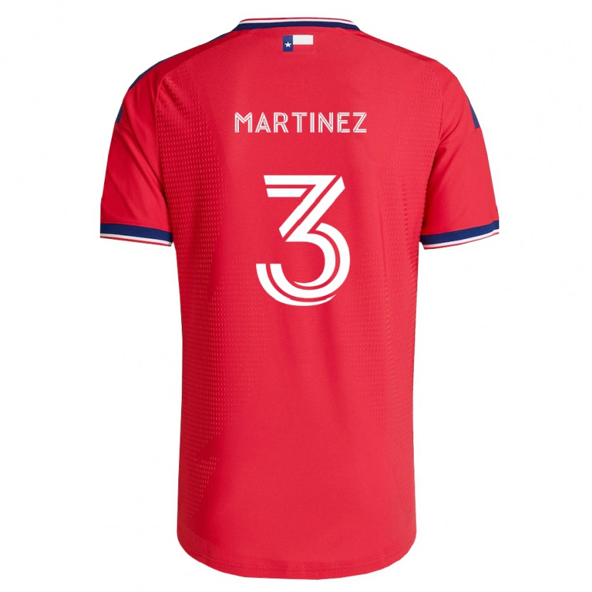 Danxen Dames José Antonio Martínez #3 Rood Blauw Wit Thuisshirt Thuistenue 2026/27 T-Shirt België