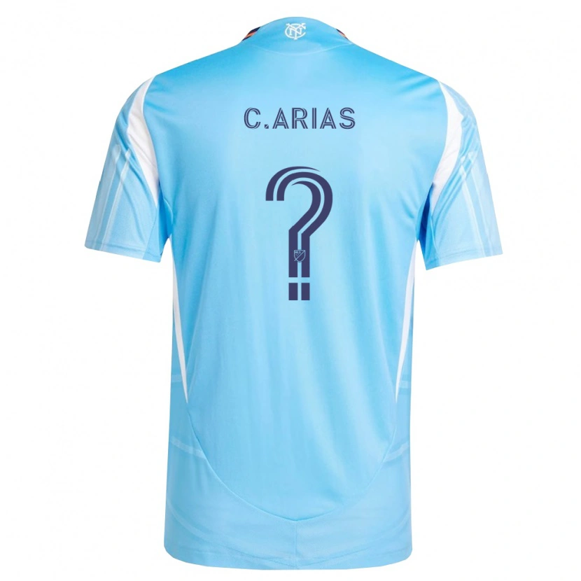 Danxen Dames Cristopher Arias #0 Hemelsblauw Wit Thuisshirt Thuistenue 2026/27 T-Shirt België
