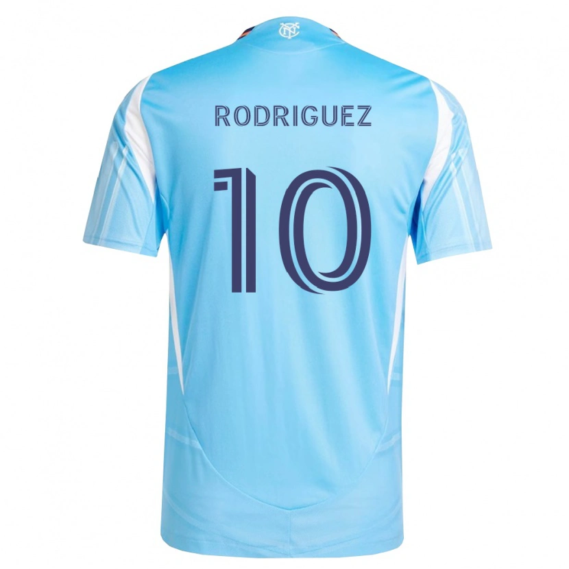 Danxen Dames Santiago Rodríguez #10 Hemelsblauw Wit Thuisshirt Thuistenue 2026/27 T-Shirt België