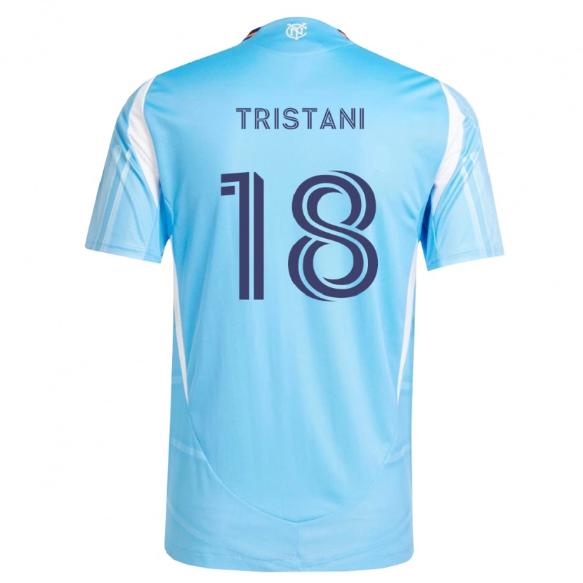 Danxen Dames Cosimo Tristani #18 Hemelsblauw Wit Thuisshirt Thuistenue 2026/27 T-Shirt België
