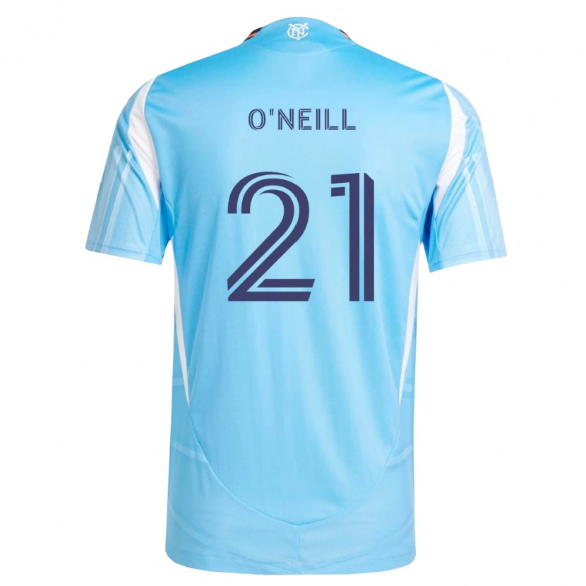 Danxen Dames Aiden O'neill #21 Hemelsblauw Wit Thuisshirt Thuistenue 2026/27 T-Shirt België