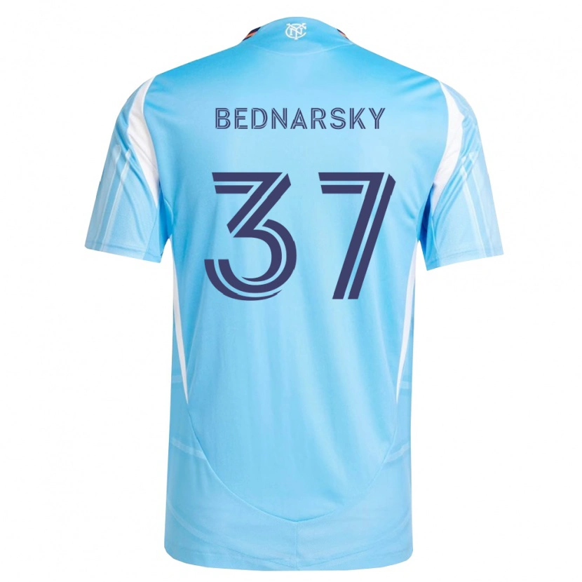 Danxen Dames Stevo Bednarsky #37 Hemelsblauw Wit Thuisshirt Thuistenue 2026/27 T-Shirt België