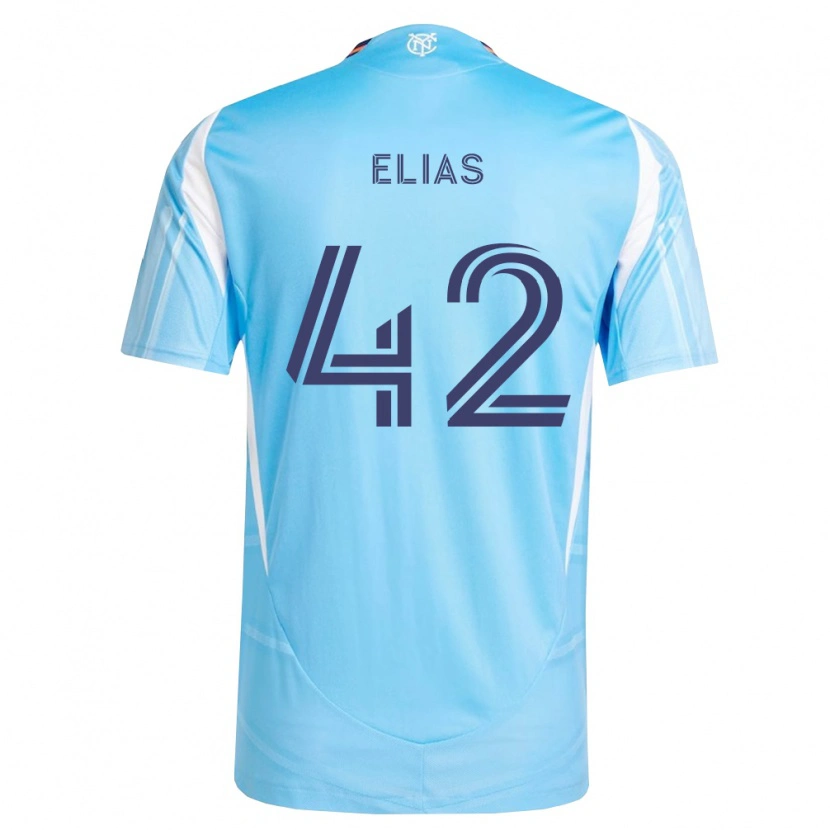 Danxen Dames Piero Elias #42 Hemelsblauw Wit Thuisshirt Thuistenue 2026/27 T-Shirt België