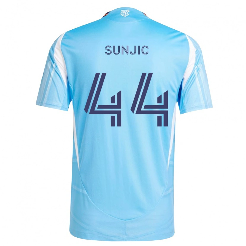 Danxen Dames Luka Sunjic #44 Hemelsblauw Wit Thuisshirt Thuistenue 2026/27 T-Shirt België