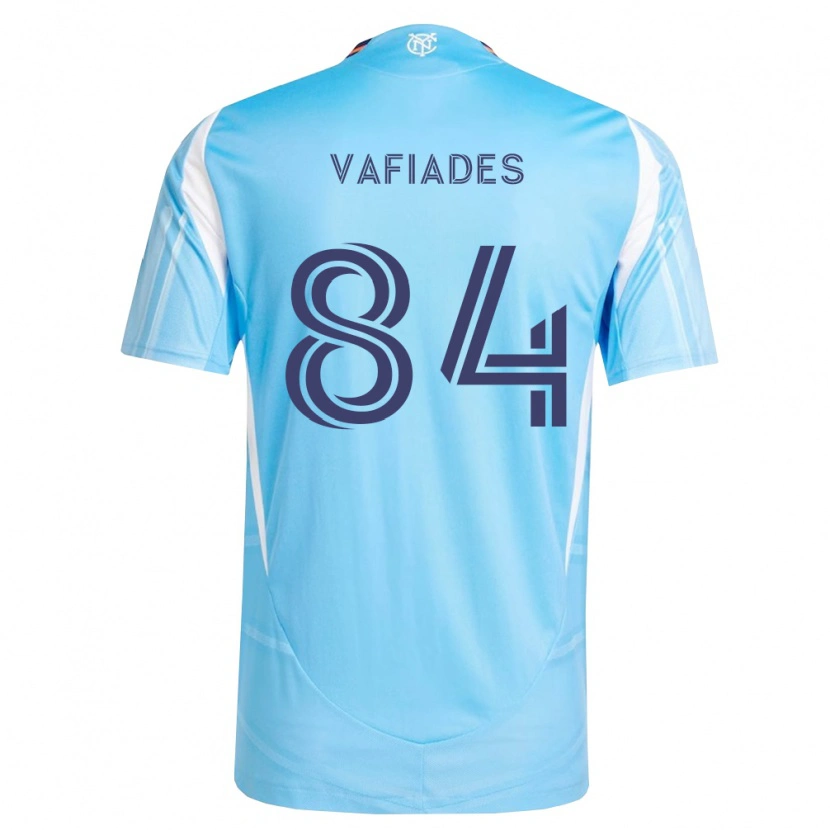 Danxen Dames Niccolo Vafiades #84 Hemelsblauw Wit Thuisshirt Thuistenue 2026/27 T-Shirt België