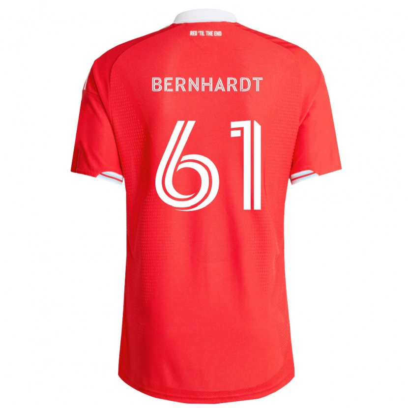 Danxen Dames Harrison Bernhardt #61 Rood Diep Blauw Wit Thuisshirt Thuistenue 2026/27 T-Shirt België