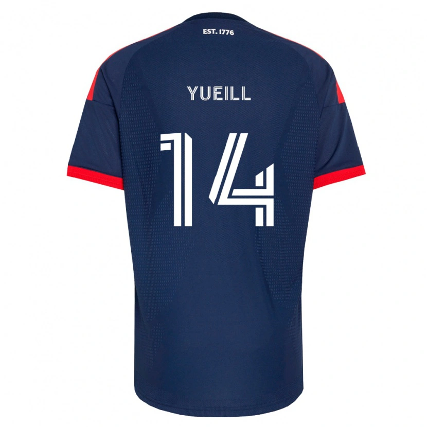 Danxen Dames Jackson Yueill #14 Koninklijk Blauw Rood Wit Thuisshirt Thuistenue 2026/27 T-Shirt België