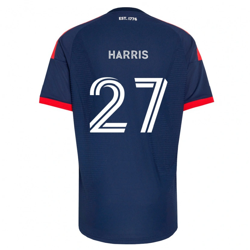Danxen Dames Wilson Harris #27 Koninklijk Blauw Rood Wit Thuisshirt Thuistenue 2026/27 T-Shirt België